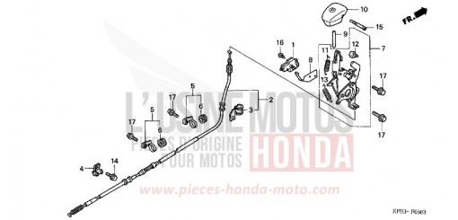 PARKING BRAKE NSS2501 de 2001